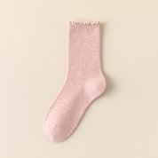 Soft Wool Ruffle Crew