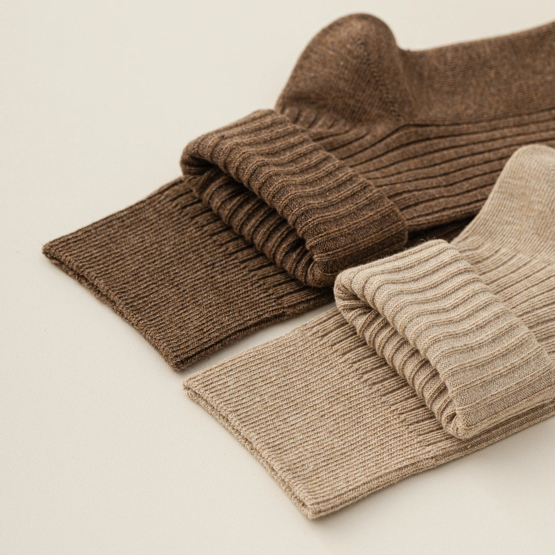 Men's 80% Cotton Drop-Needle Business Crew