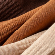 Men's 92% Cotton Ribbed Tall Crew Socks