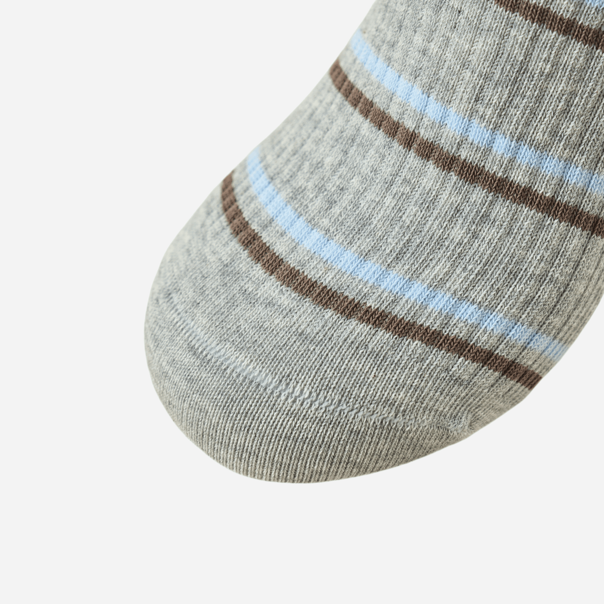 Women's Button Cuff Striped Crew Socks - Single Pair