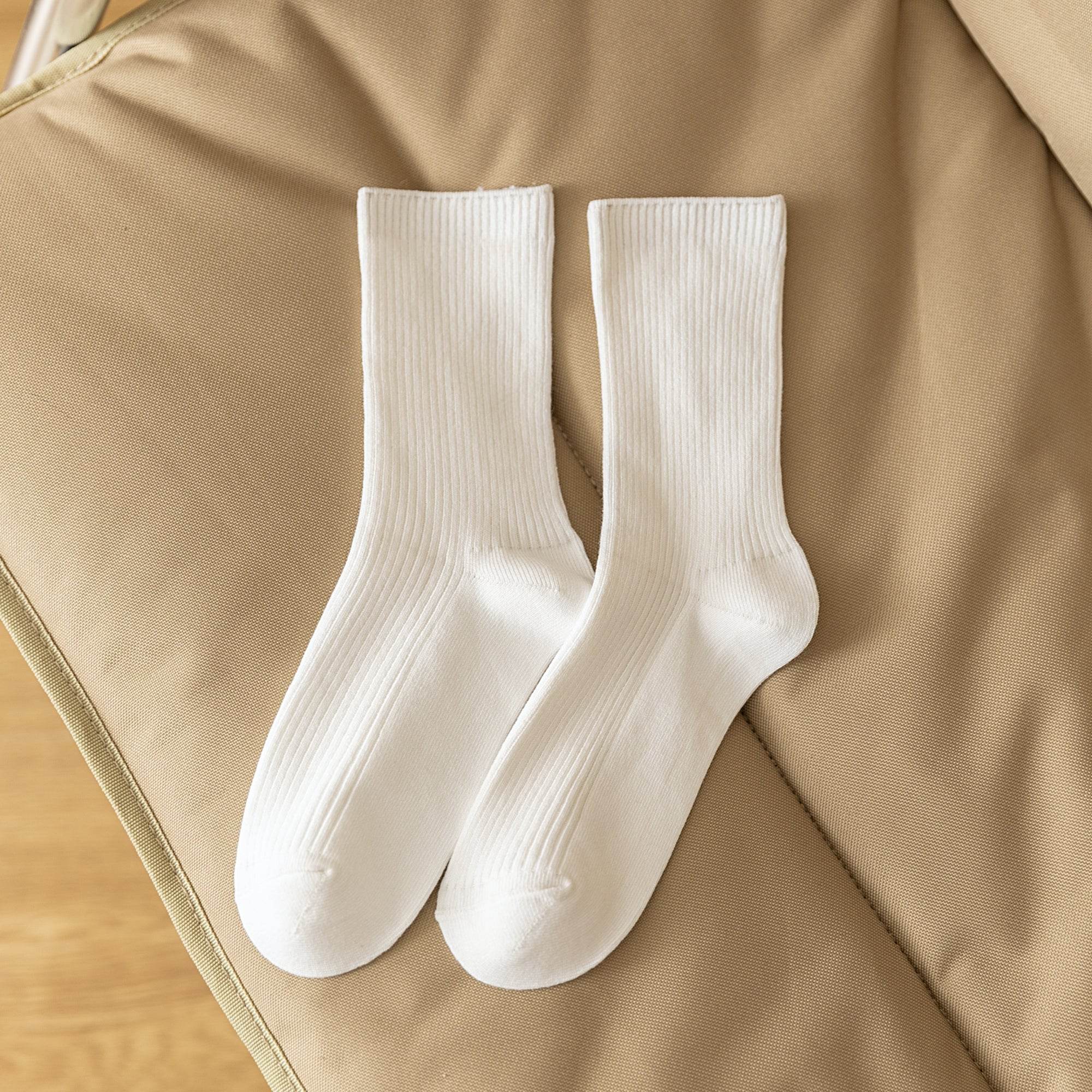 Women's The Classic Ribbed Slouch Socks-5 Pack - Weavasocks