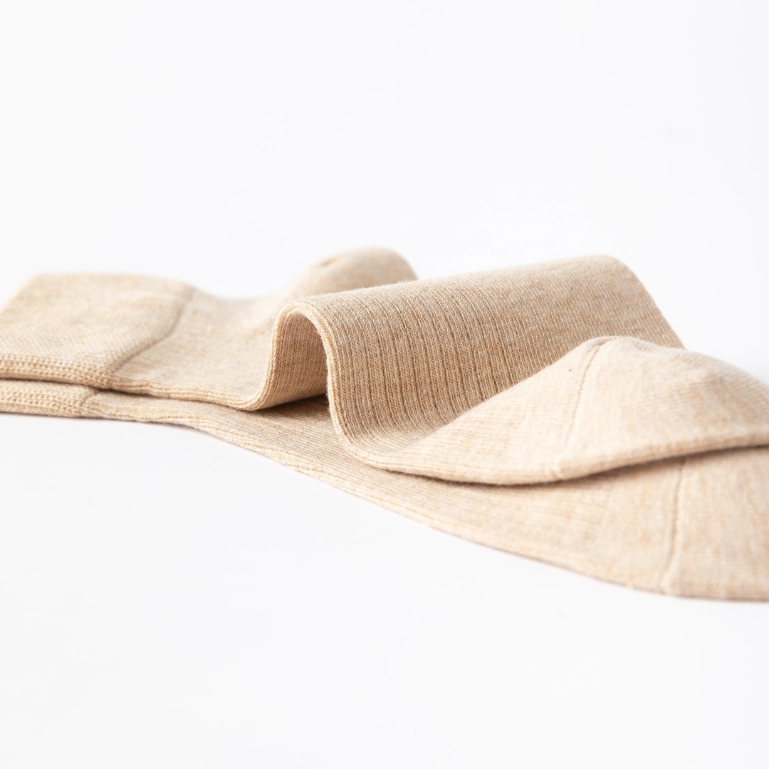 Men's Moisture-Wicking Drop-Needle Ribbed Ankle Socks