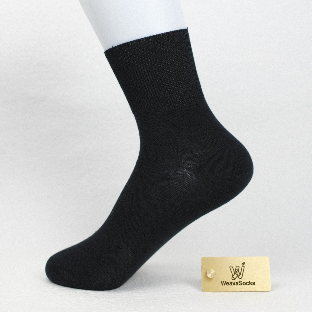 Women's 99% Supima® Cotton Silk-Touch Quarter Socks - product photo showing soft cotton comfort