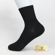 Women's 99% Supima® Cotton Silk-Touch Quarter Socks - product photo showing soft cotton comfort