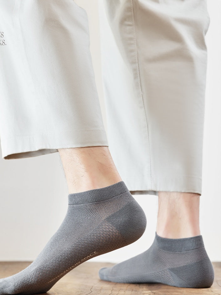 Men's Cotton Low-Cut Socks-1 Pack