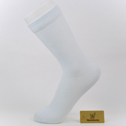 Women's Ultra-Thin 99% Cotton Sorbet Crew Socks - product photo showing soft cotton comfort
