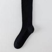 Men's Cotton Blend Knee-High Compression Athletic Socks