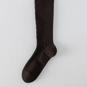 Men's Cotton Blend Knee-High Compression Athletic Socks