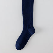 Men's Cotton Blend Knee-High Compression Athletic Socks