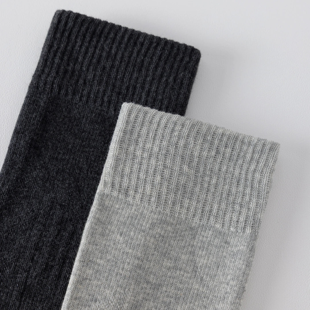 Men's Cotton Blend Knee-High Compression Athletic Socks