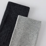 Men's Cotton Blend Knee-High Compression Athletic Socks