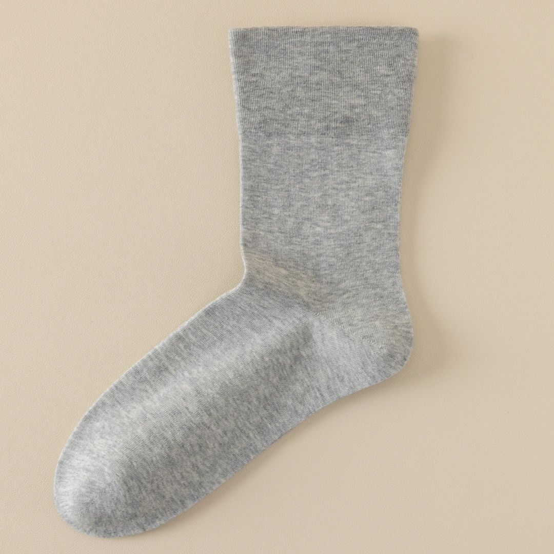Men's 98% Cotton Non-Binding Relaxed Fit Socks