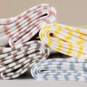 Women's 99% Combed Cotton Striped Bed & Sleep Socks