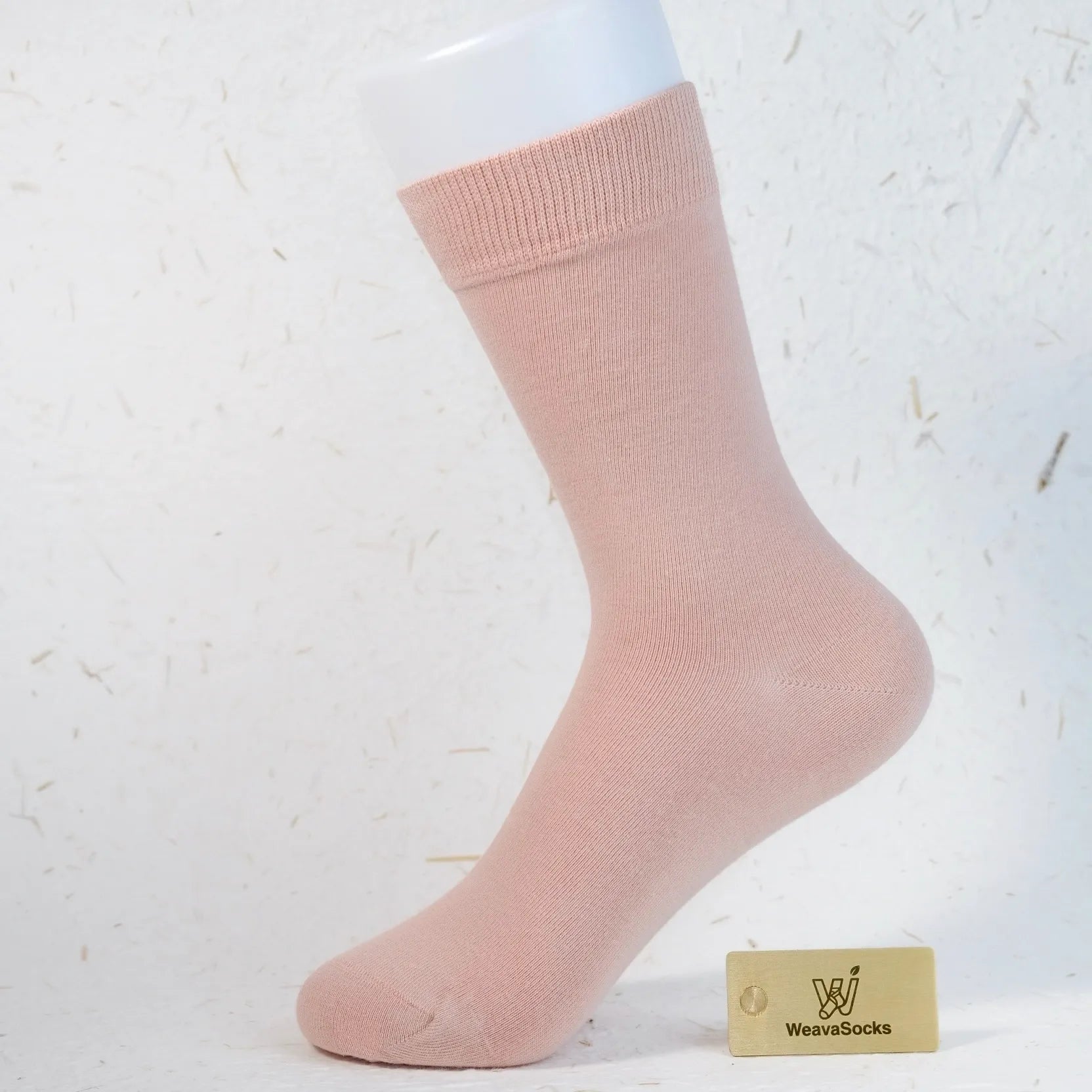 Women's 97% Cotton 6.6" Essential Crew Socks