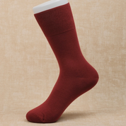 Women's 98% Cotton 7" Non-Binding Crew Socks - product photo showing soft cotton-rich comfort