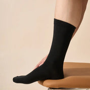 Men's Smooth-Knit Heathered Crew Socks