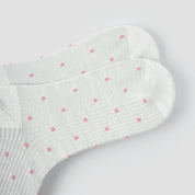 Women's Lurex Shimmer Mesh Crew Socks (3-Pack) - sock set showing breathable mesh comfort