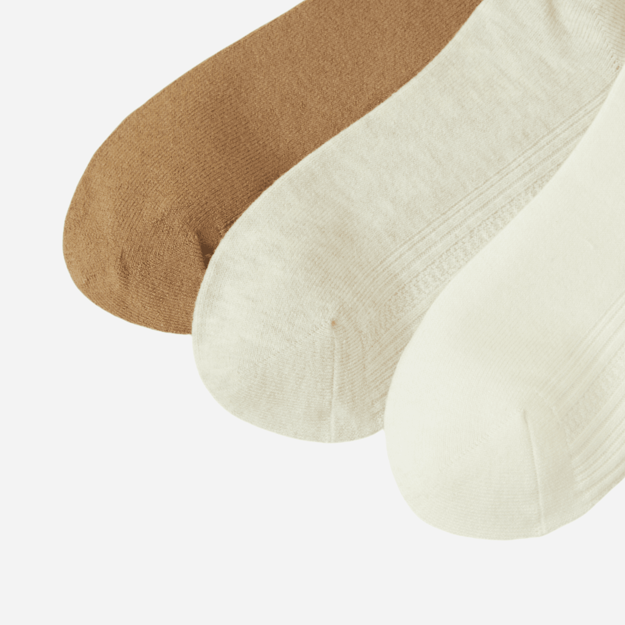 Women's Luxury Wool & Silk Ribbed Socks - Single Pair