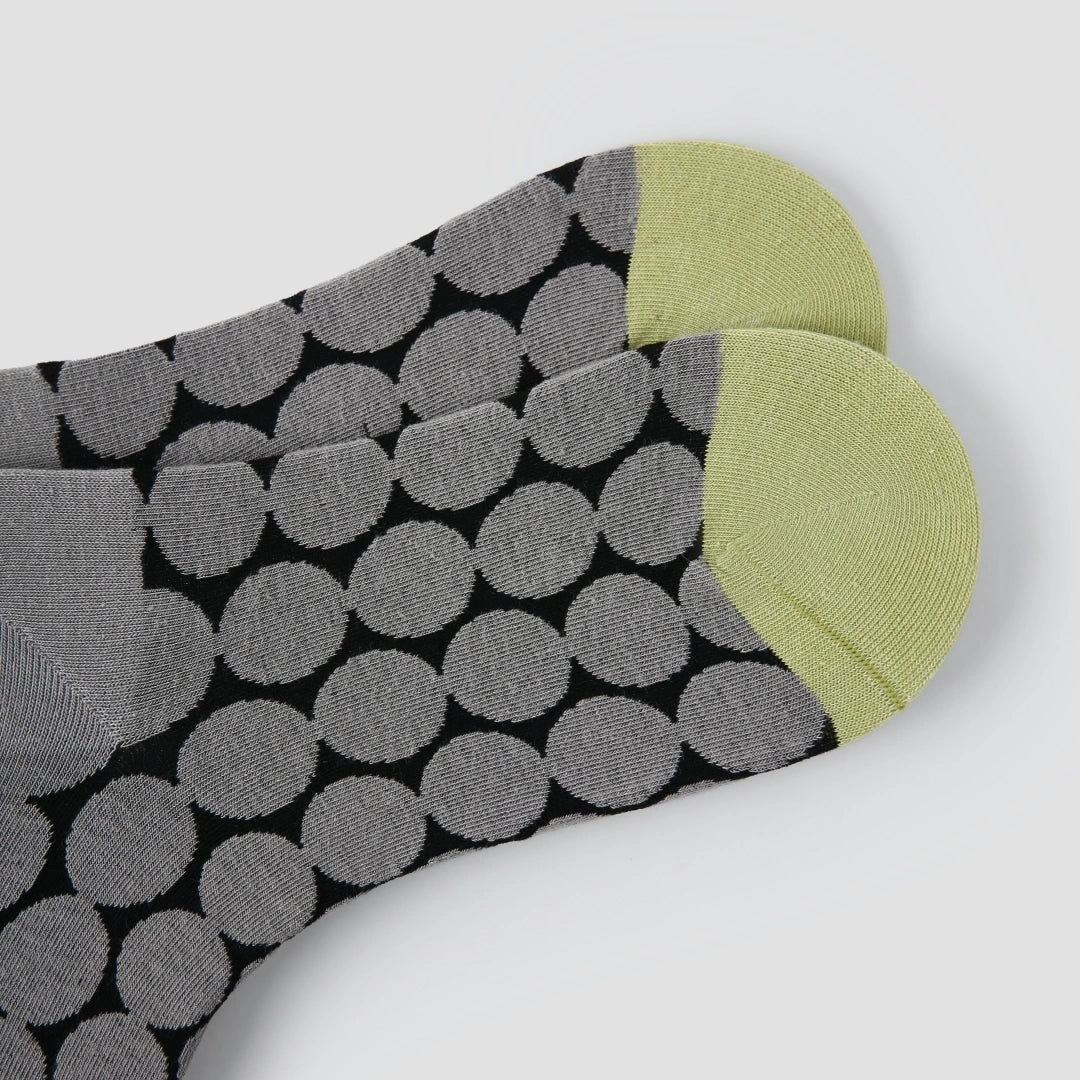 Women's Geometric Mesh Crew Socks (3-Pack) - sock set showing breathable mesh comfort