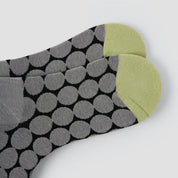 Women's Geometric Mesh Crew Socks (3-Pack) - sock set showing breathable mesh comfort