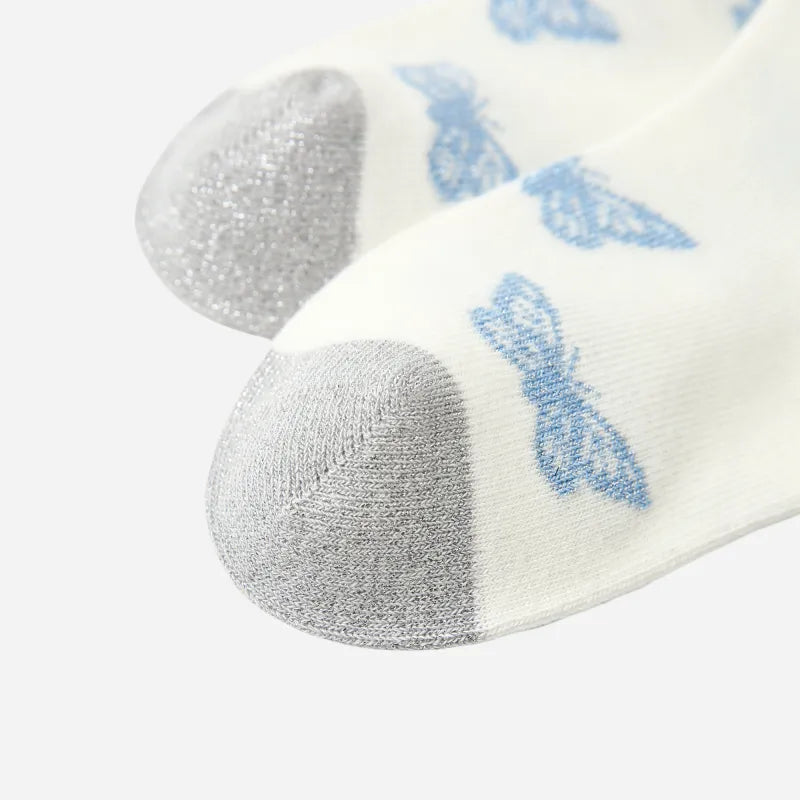 Kid's Girls' Sweet Preppy Ruffle Socks - 3 Pairs