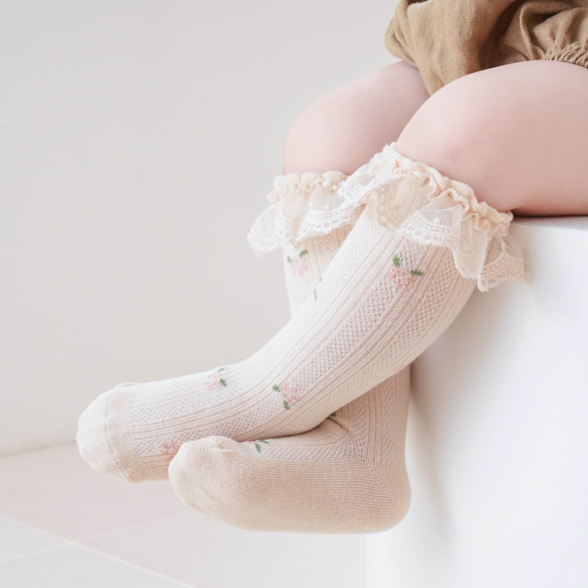 Babies The Fairytale Bloom Knee-Highs-3 pack - Weavasocks