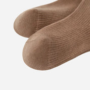 Kid's Sweet Earthy Ribbed Socks - 3 Pairs