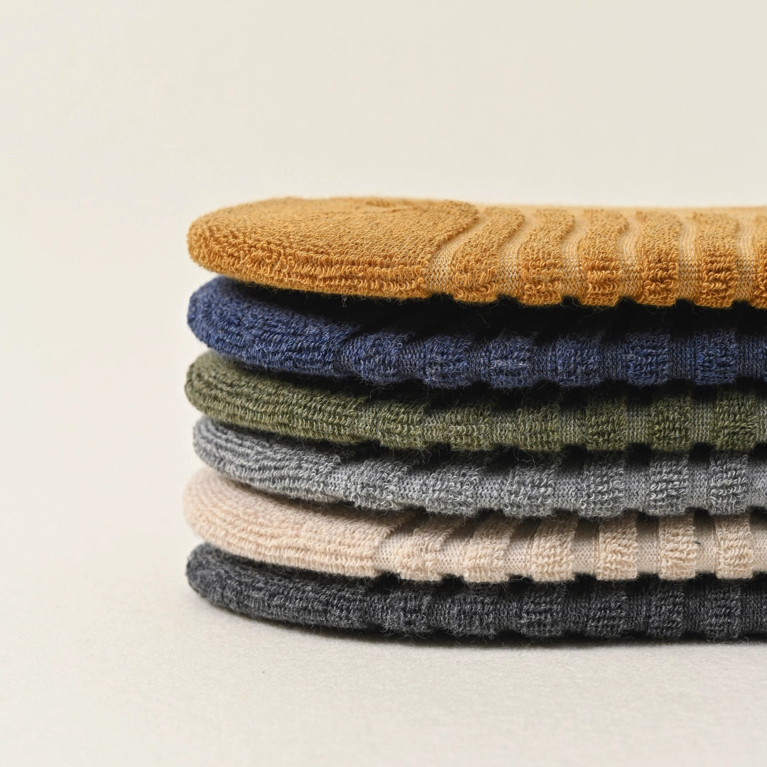 Men's 92% Cotton Cushioned Invisible Socks