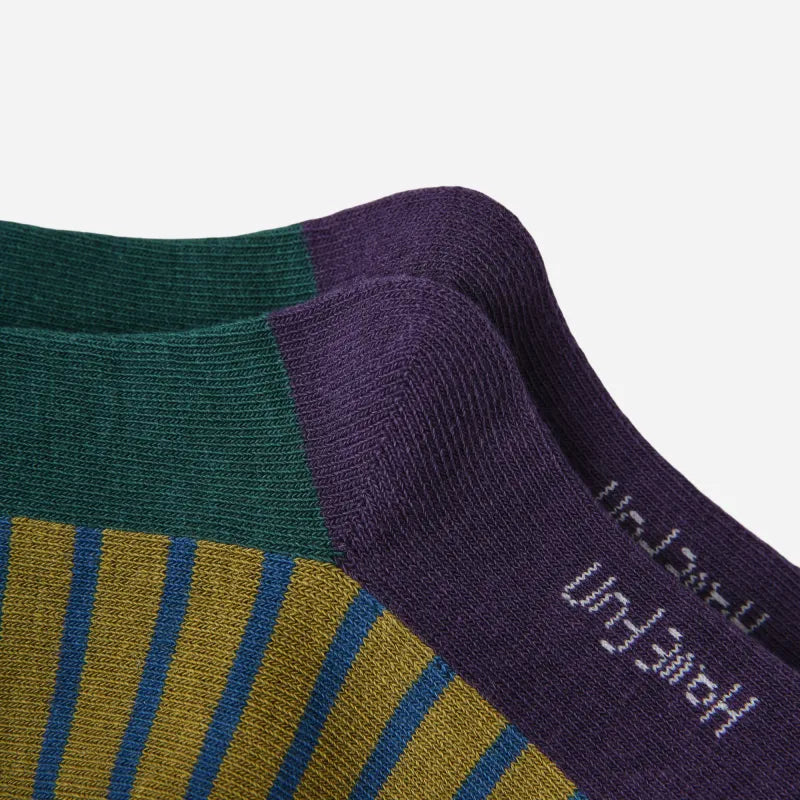 Kid's Modern Retro Style Crew Socks - 5 Pairs