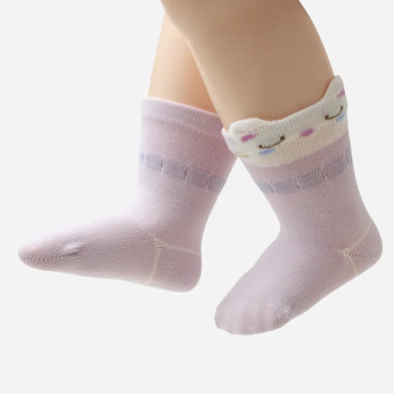 Babies The Lavender Lullaby Socks-4 Pairs