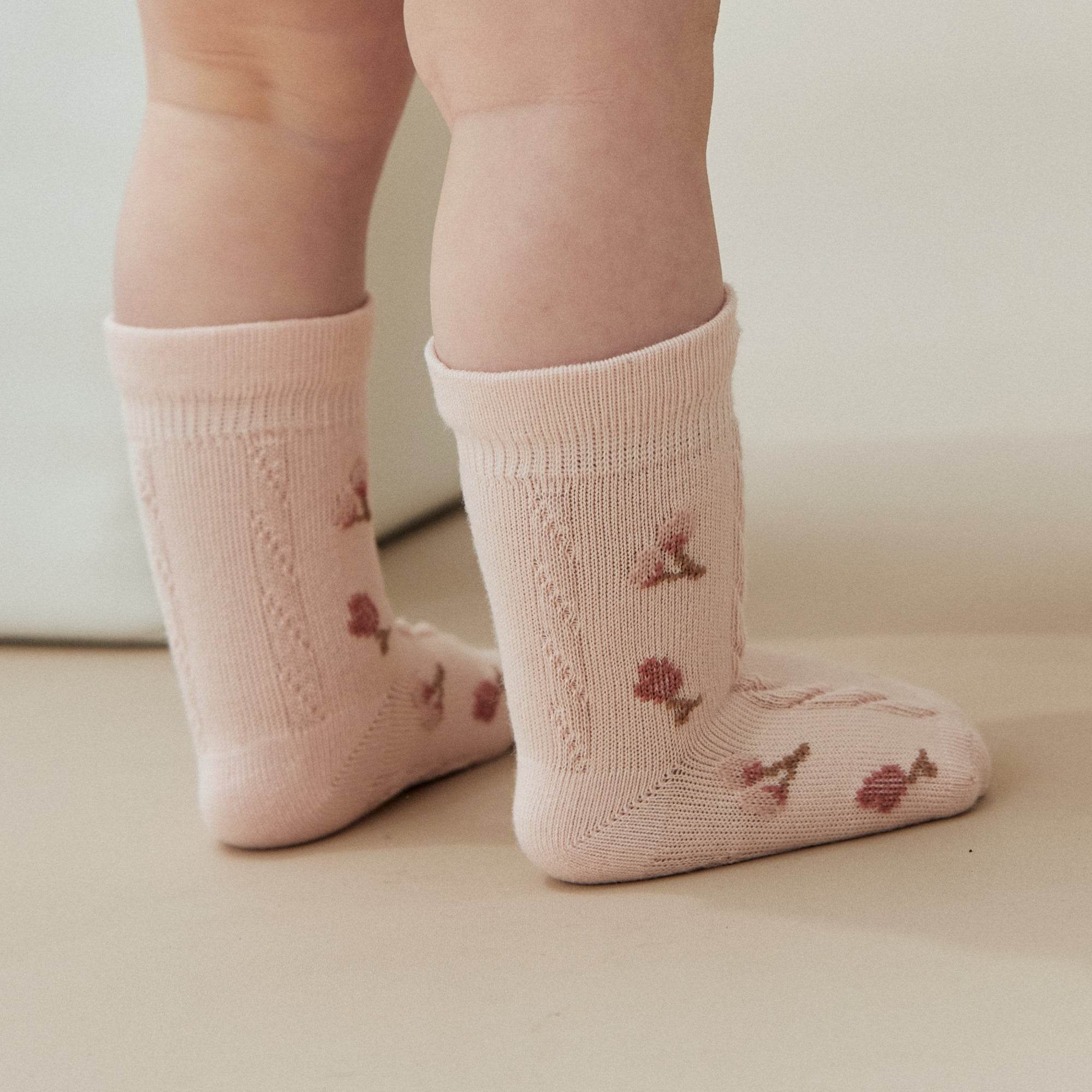 Babies The English Rose Garden Socks-3 pack - Weavasocks