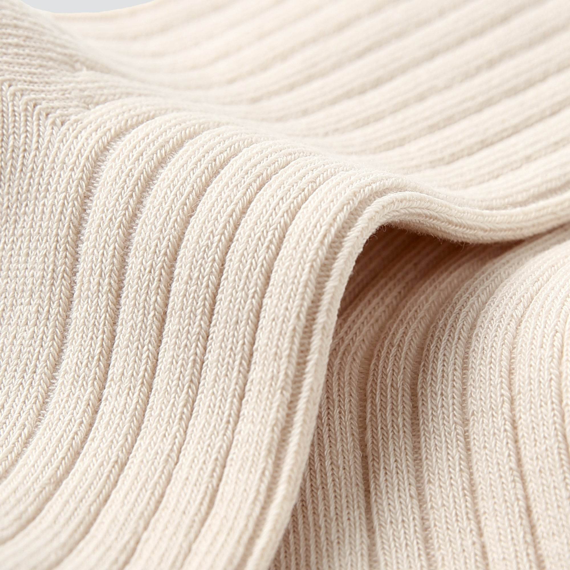 Kid's Classic Solid Color Ribbed Socks A - 5 Pairs - Weavasocks