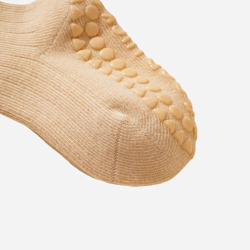 Babies Dainty Bow Grip Socks-3 Pairs