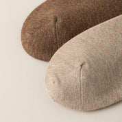 Women's 95% Cotton Heathered Long Crew Socks