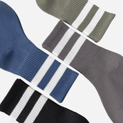 Kid's Heathered Varsity Socks - 4 Pairs - Weavasocks