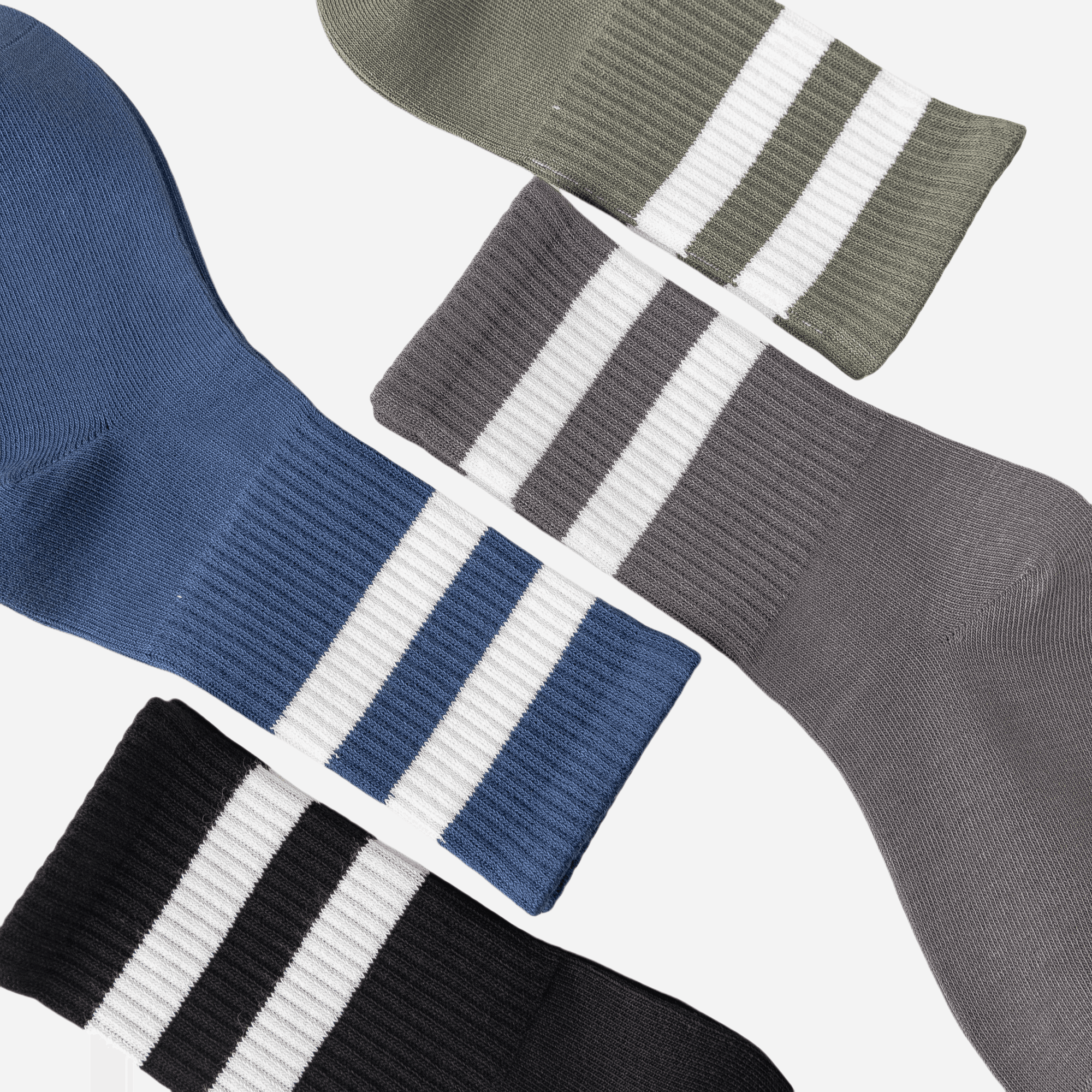 Kid's Heathered Varsity Socks - 4 Pairs - Weavasocks