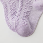 Baby’s Summer Pastel Mesh Socks 4-Pack