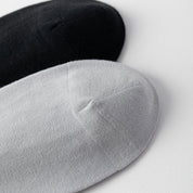 Men's 99% Supima® Cotton Silk-Touch Quarter Socks - product photo showing soft cotton comfort