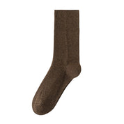 Men's Heathered 98% Cotton Loose Top Socks