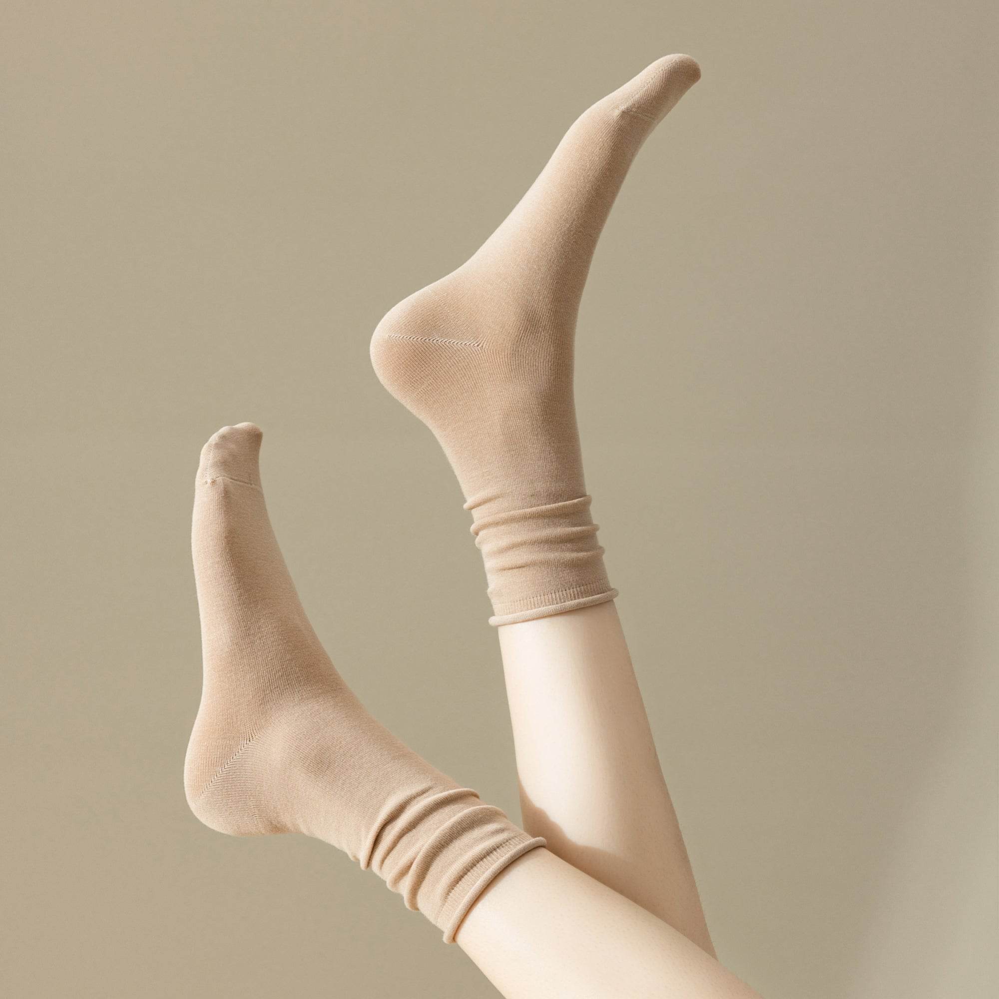 Women's The Soft Roll Comfort Crew-5 Pack - Weavasocks