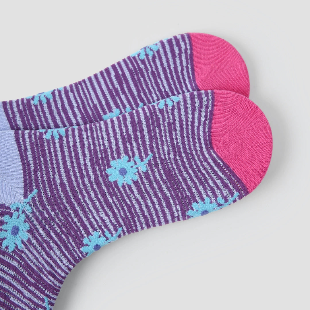 Women's Shimmer Mesh Crew Socks (3-Pack)