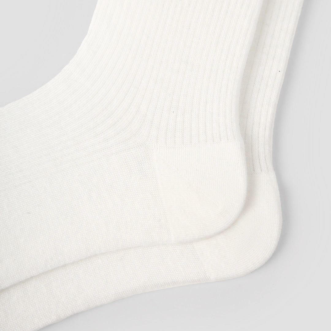 Women's Sheer Diamante Bow Calf Socks - product photo showing seamless stretch comfort