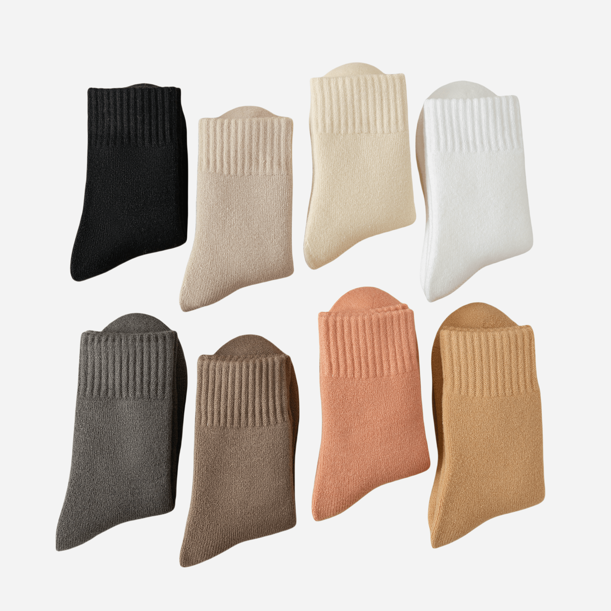 Women's Toasty Plush Crew Socks-5 Pack - Weavasocks