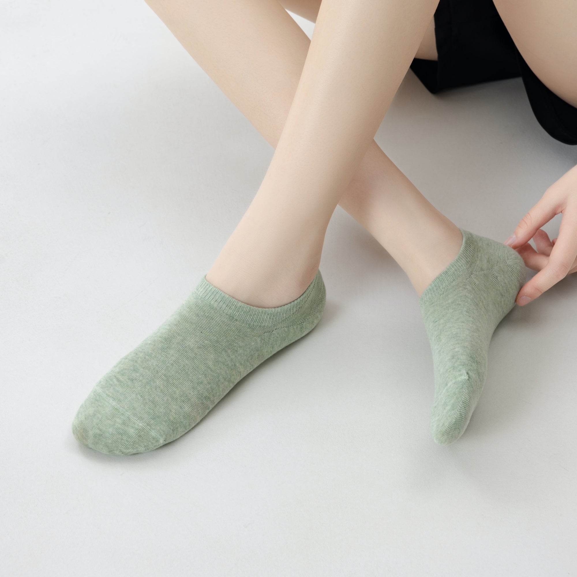Women's Stay-Put No-Show Socks-6 Pack