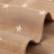 Women's Shimmer Star Knee-High Socks - product photo showing seamless stretch comfort