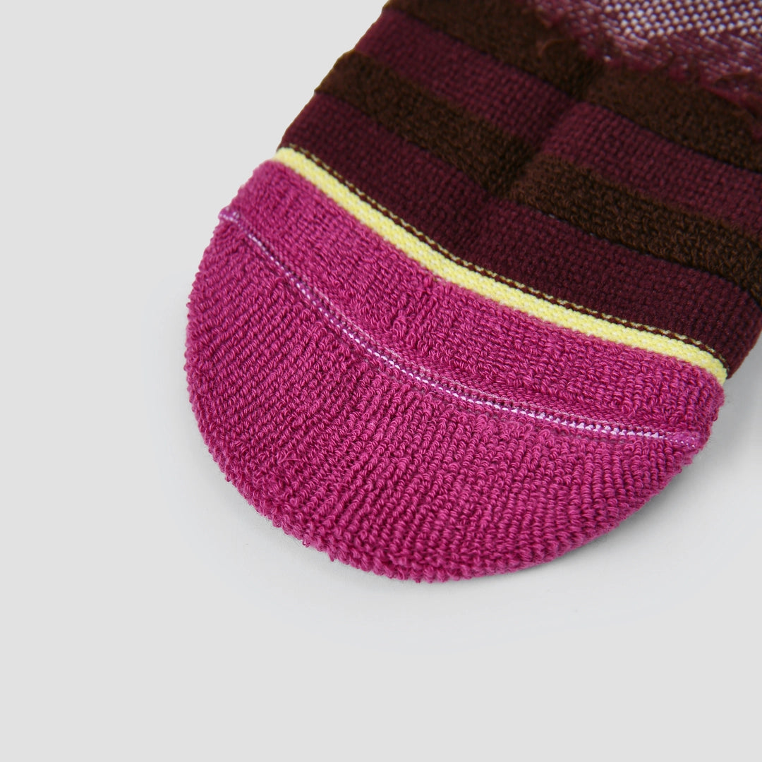 Performance Crew Socks - Maroon