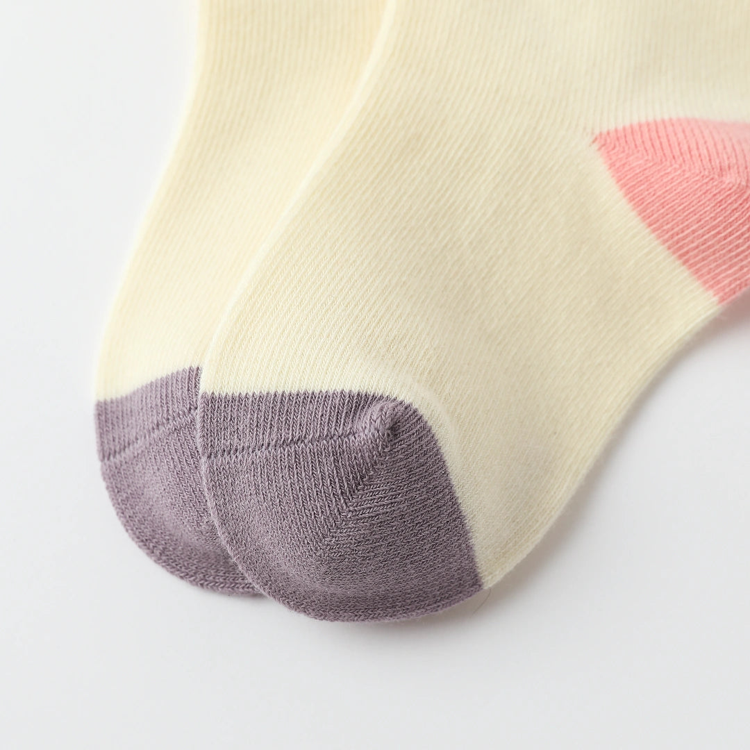 Baby’s Sweetheart & Carrot Ruffle Socks 4-Pack
