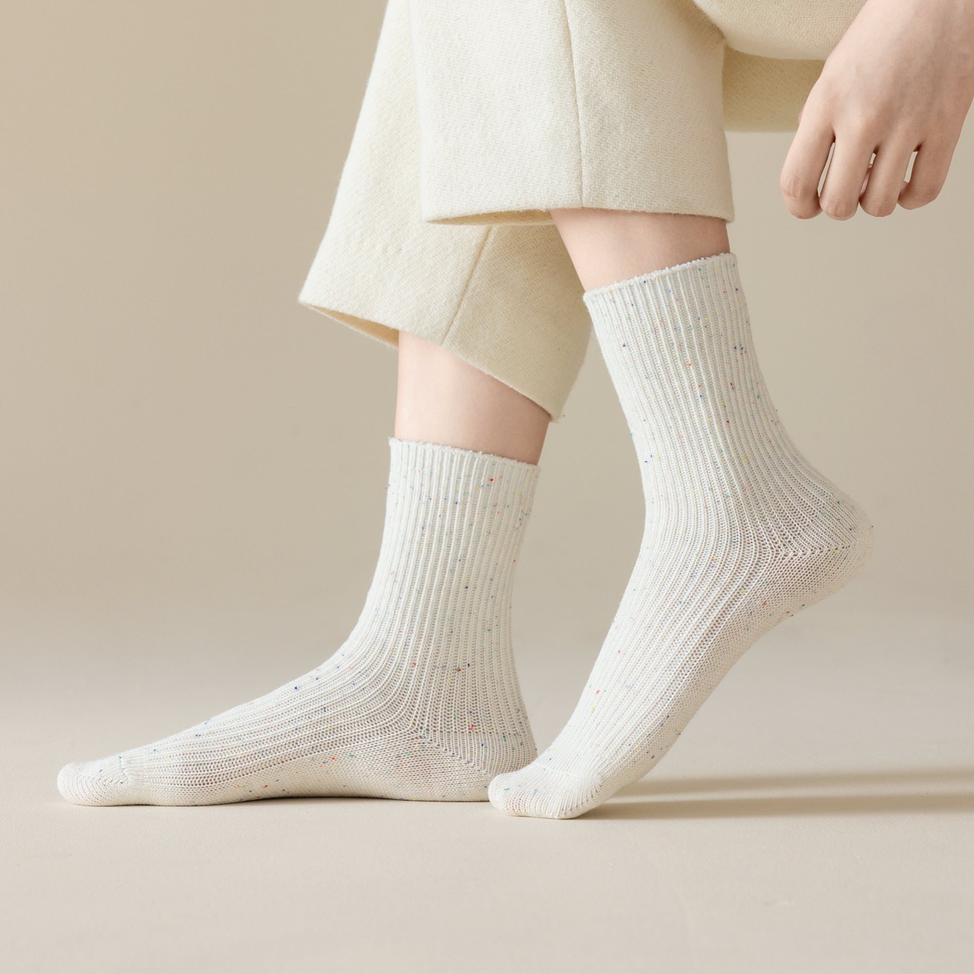 Women's Sprinkle Knit Socks-4 Pack