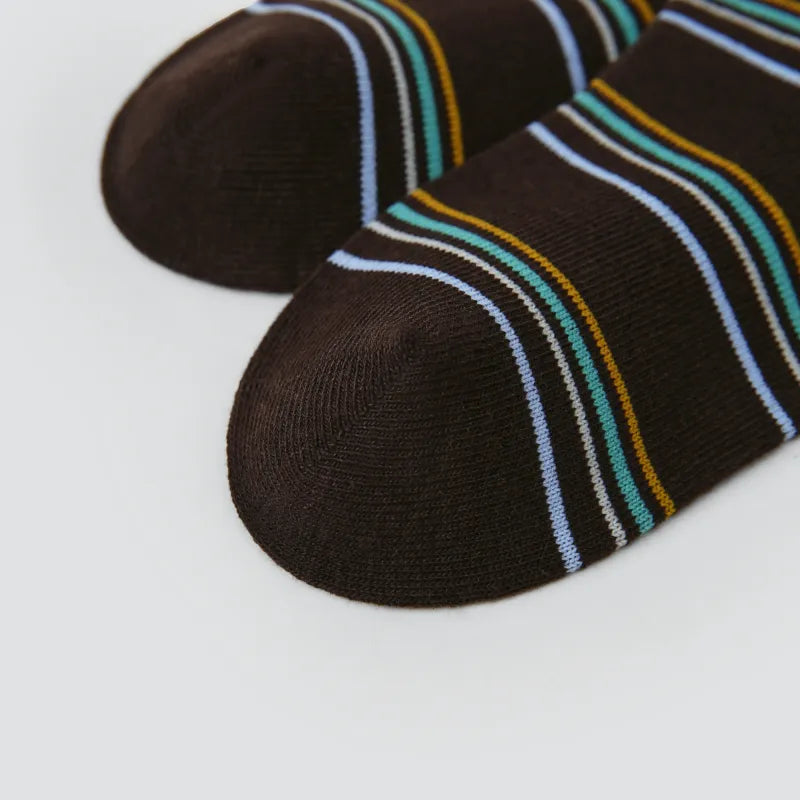 Kid's Modern Retro Patterned Socks - 5 Pairs