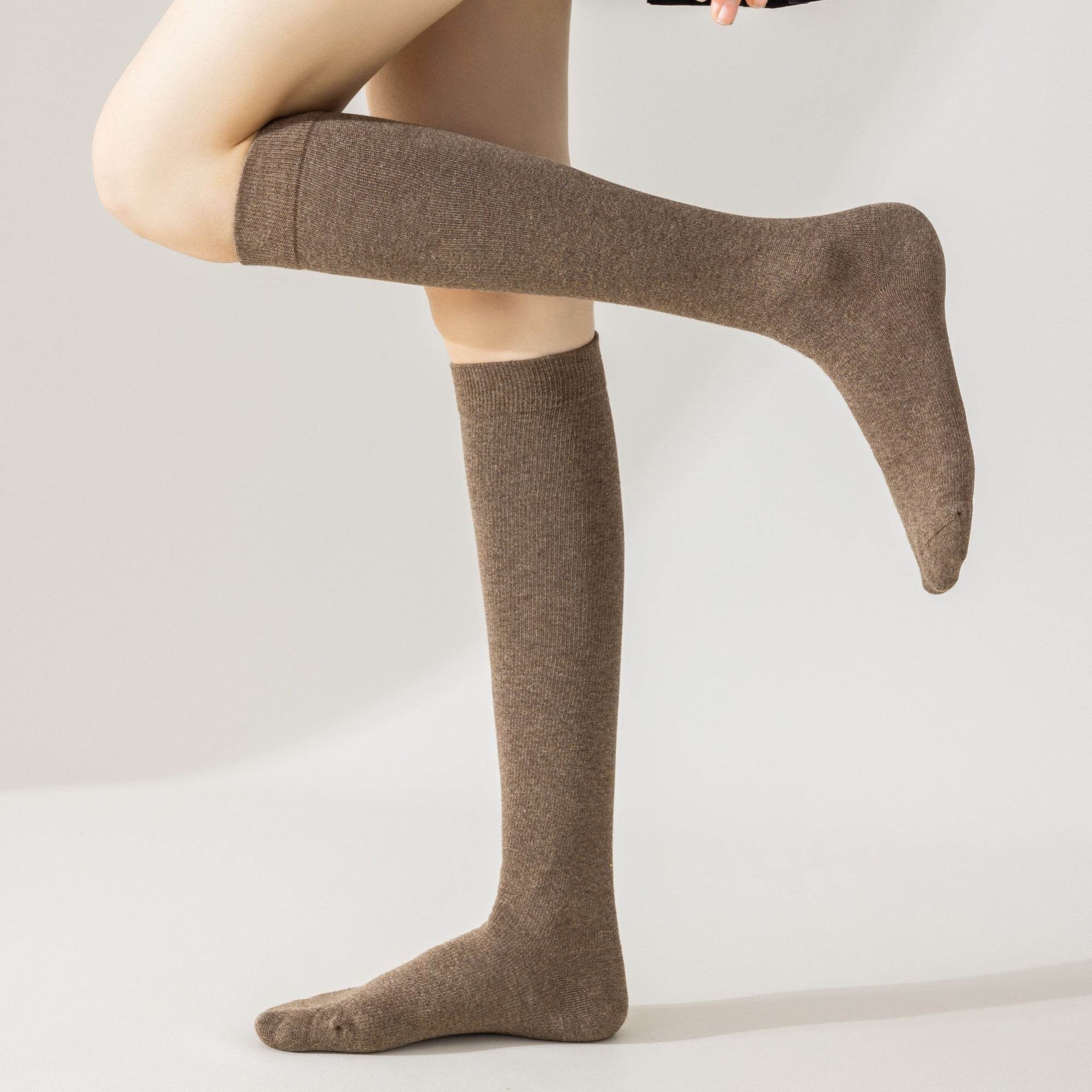 Women's Classic Knit Knee-High Socks - 2 Pairs
